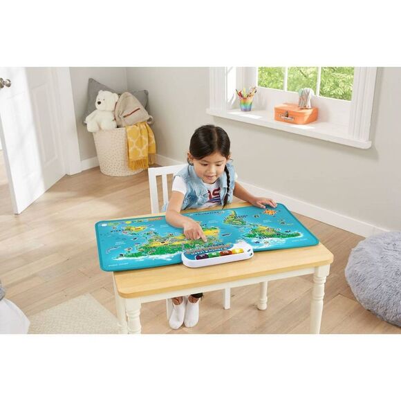LeapFrog - LeapFrog Touch & Learn World Map Blue - Picture 3 of 7